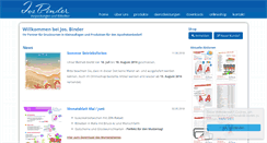 Desktop Screenshot of josbinder.at