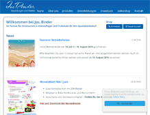 Tablet Screenshot of josbinder.at